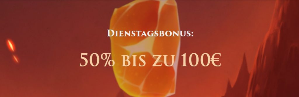Dienstagsbonus Casinorex