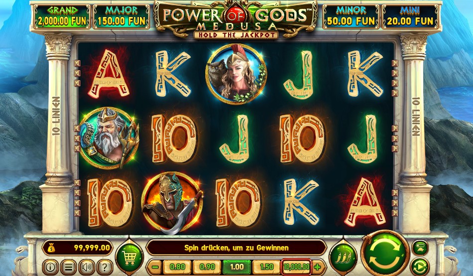 Power of Gods: Medusa im CasinoRex