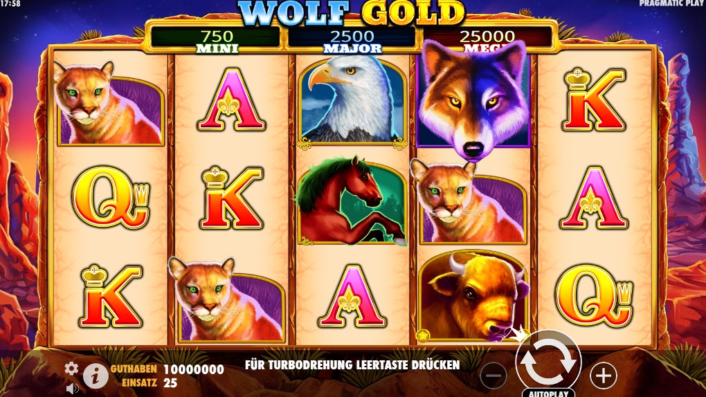 Wolf Gold im Casino Rex