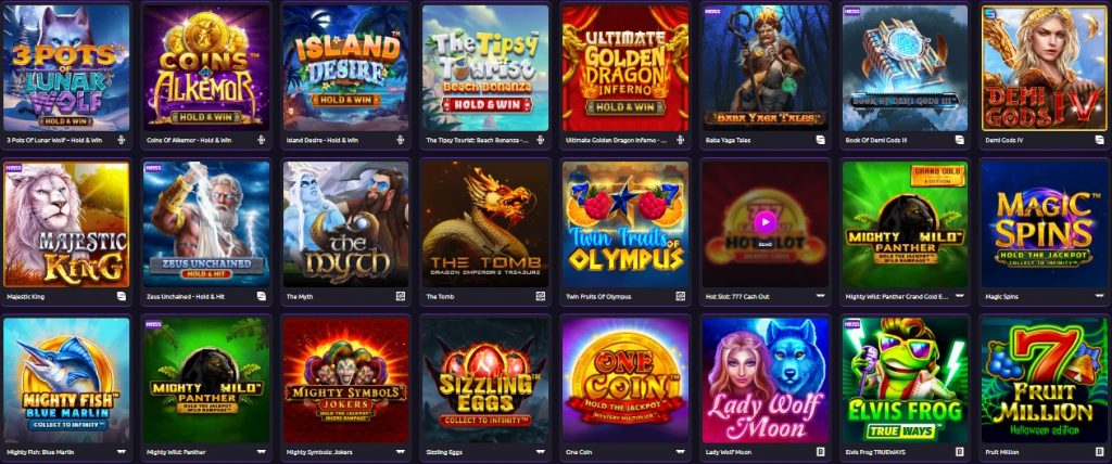 CasinoRex Spielautomaten Auswahl mit über 3000 Slot Spielen