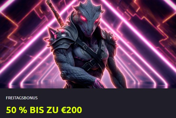 CasinoRex Freitagsbonus 50 Prozent bis 200 Euro Wochenend Promotion